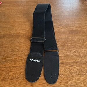 Black Guitar Strap for Men